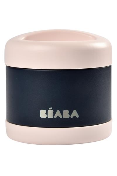 Beaba Paslanmaz Çelik Yiyecek Termosu Pink/DarkB