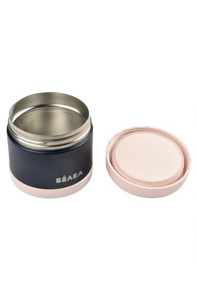 Beaba Paslanmaz Çelik Yiyecek Termosu Pink/DarkB