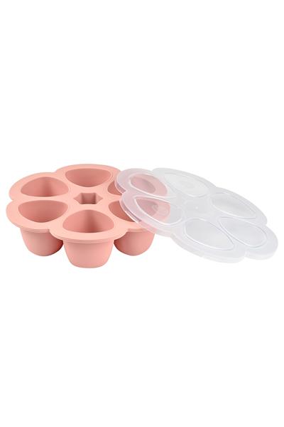 Beaba / Silikon 6lı Sıcak & Soğuk Saklama Kabı Pembe