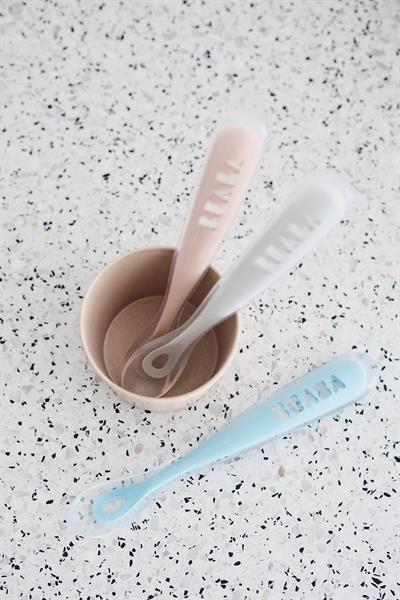 Beaba / Silikon Kaşık (1yaş) Pink