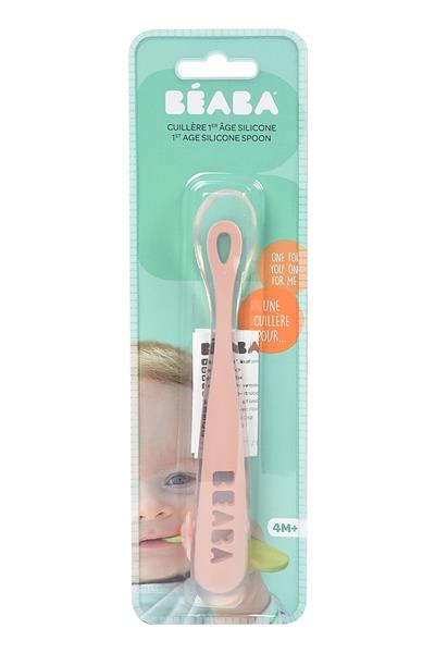 Beaba / Silikon Kaşık (1yaş) Pink