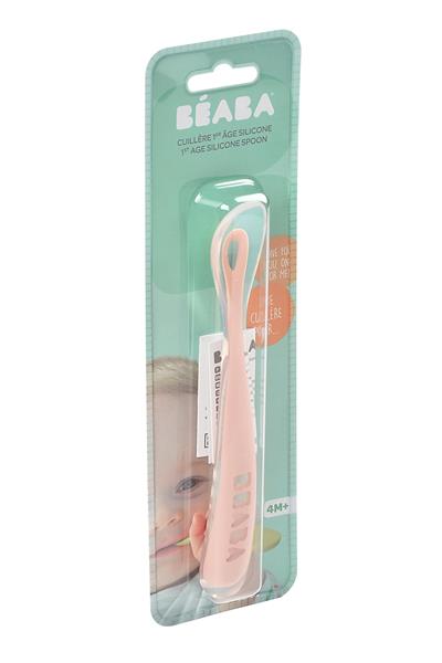Beaba / Silikon Kaşık (1yaş) Pink