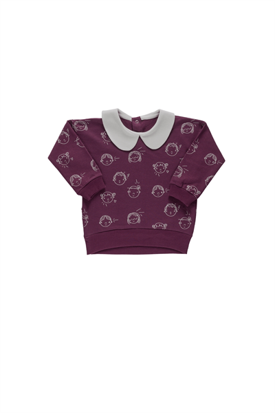 Bebe Sweatshirt Mürdüm