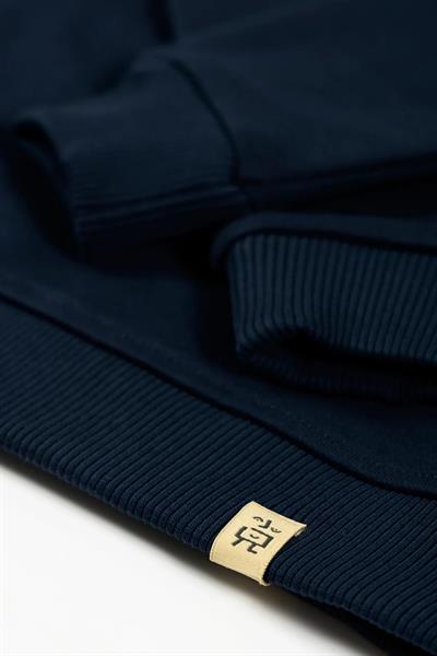 Beetlebeez / Çocuk Bisiklet Yaka Nakışlı Sweatshirt - Lacivert Lacivert