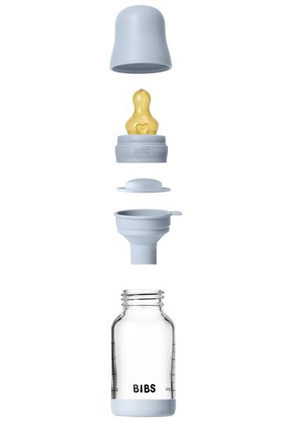 Bibs - Baby Bottle Cam Biberon Seti 120 ml - Baby Blue