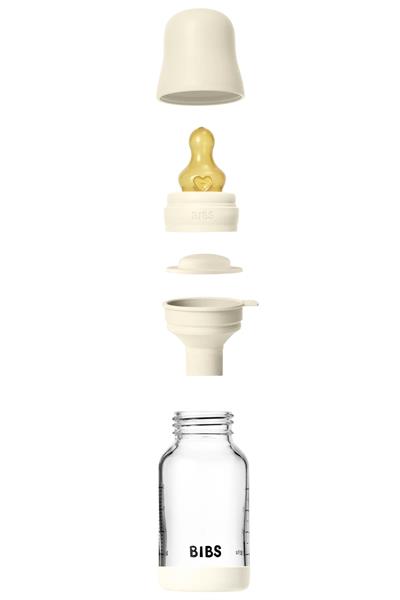 Bibs -Baby Bottle Cam Biberon Seti 120 ml - Ivory