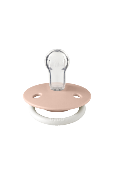 Bibs - De Lux Single Emzik (Silicone) Blush
