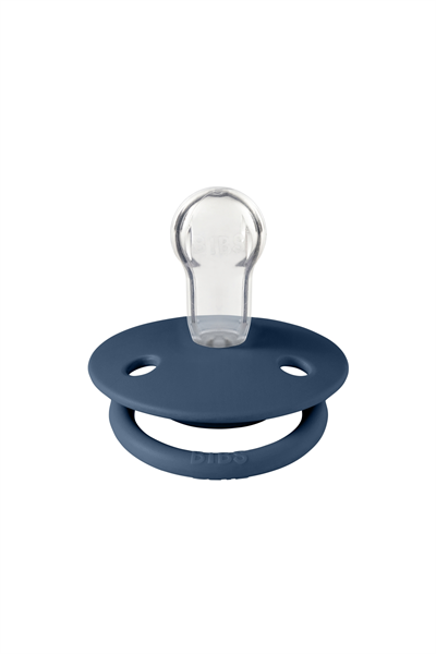 Bibs - De Lux Single Emzik (Silicone) SteelBlue