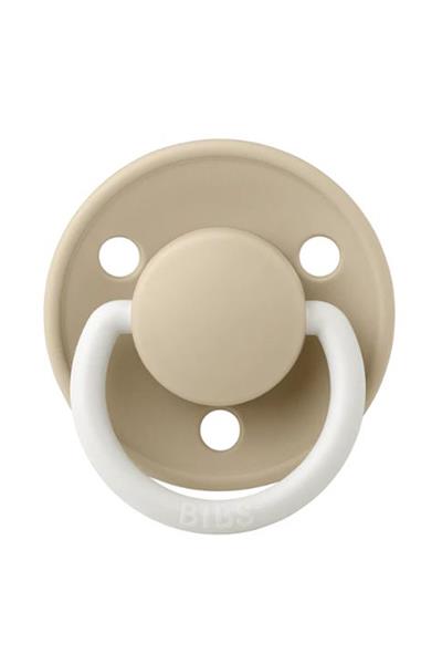 Bibs - De Lux Single Glow Emzik (Silicone) VanillaGl