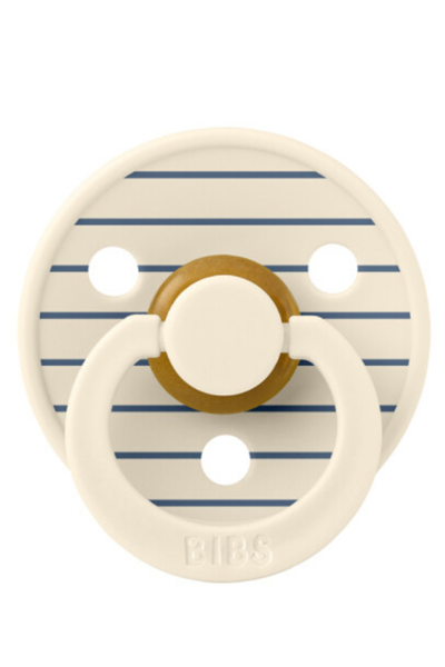 Bibs / Pin - Ivory / Steel Blue Std