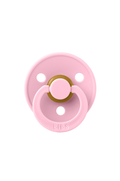 Bibs - Tek Renk / Latex Emzik BabyPink