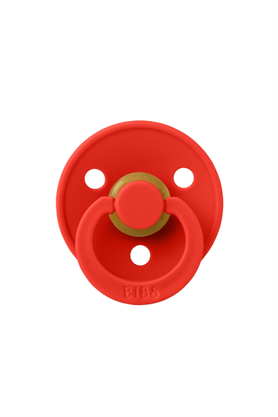 Bibs - Tek Renk / Latex Emzik CandyApple