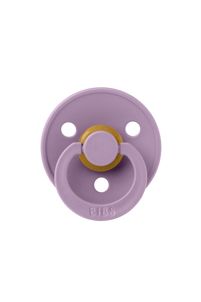 Bibs - Tek Renk / Latex Emzik Lavender