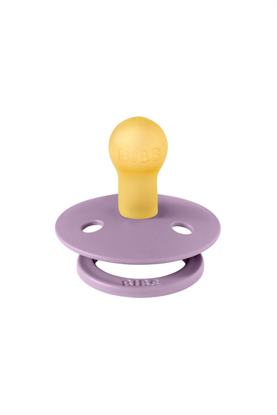 Bibs - Tek Renk / Latex Emzik Lavender