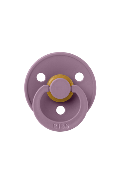 Bibs - Tek Renk / Latex Emzik Mauve