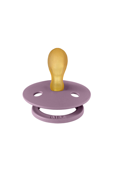 Bibs - Tek Renk / Latex Emzik Mauve