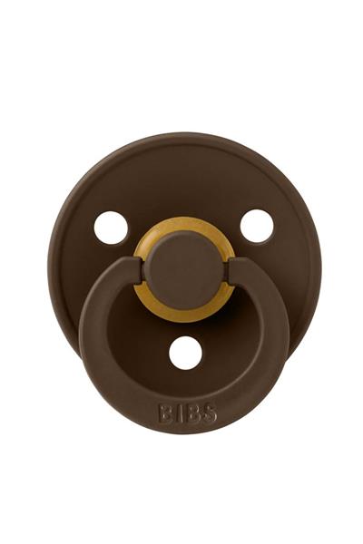 Bibs - Tek Renk / Latex Emzik Mocha