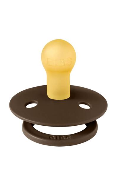 Bibs - Tek Renk / Latex Emzik Mocha