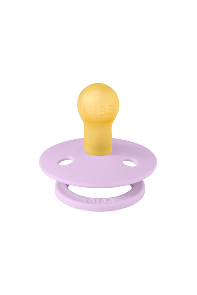 Bibs - Tek Renk / Latex Emzik Violet