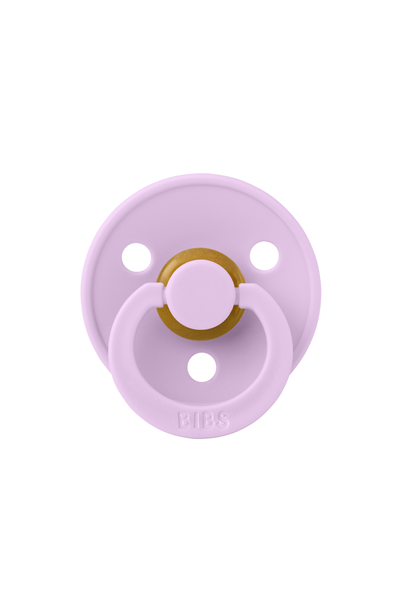 Bibs - Tek Renk / Latex Emzik Violet