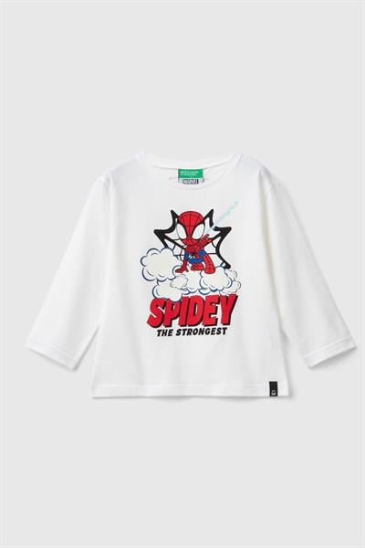 BENETTON-BB UZUN TSHIRT BEYAZ