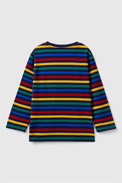 BENETTON-BB UZUN TSHİRT LACİVERT