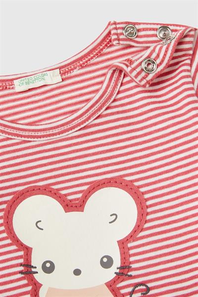 BENETTON-NB SET PEMBE