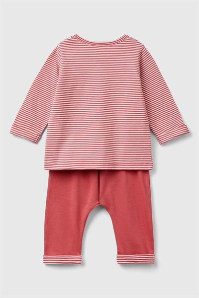 BENETTON-NB SET PEMBE