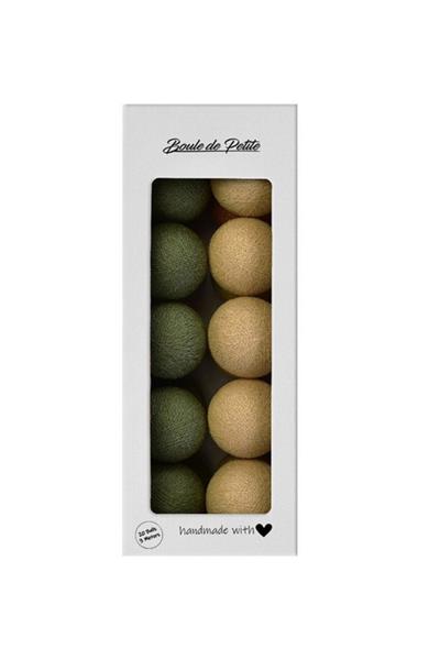 Boule de Petite / Forest Green YeşilKrem