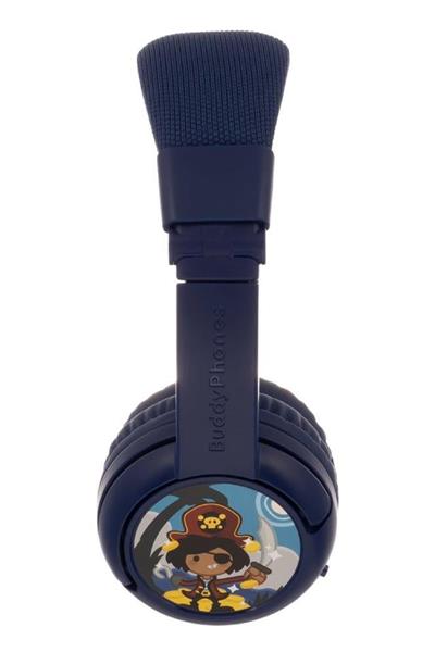 BuddyPhones Play Plus - Çocuklar İçin Kulak Üstü Kulaklık - Bluetooth - Lacivert Çok Renkli
