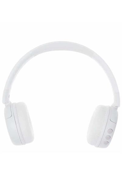 Buddyphones POPFun - Çocuklar İçin Kulak Üstü Kulaklık - Bluetooth - Beyaz Çok Renkli