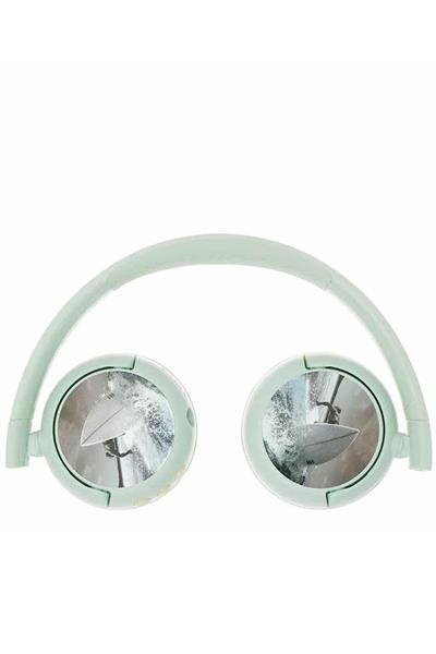 Buddyphones POPFun - Çocuklar İçin Kulak Üstü Kulaklık - Bluetooth - Yeşil Çok Renkli