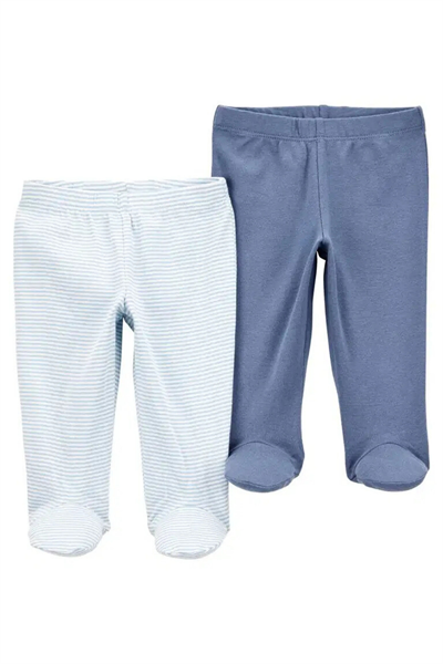 CARTERS / Layette Erkek Bebek 2Li Pantolon Mavi
