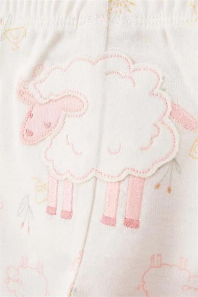 CARTERS / Layette Kız Bebek 3Lü Set Ekru