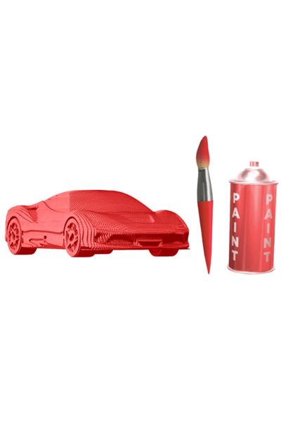 Cartonic 3D Puzzle - FERRARI Çok Renkli