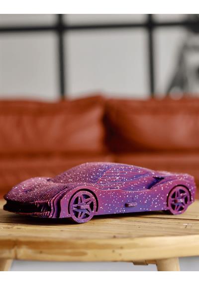 Cartonic 3D Puzzle - FERRARI Çok Renkli