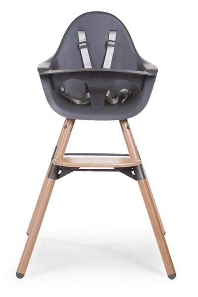 Child Home / Evolu 2 Mama Sandalyesi, Naturel / AntrasitTepsi Gri
