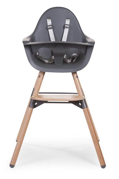 Child Home / Evolu 2 Mama Sandalyesi, Naturel / AntrasitTepsi Gri