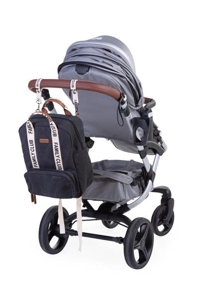 Child Home / Family Club Bag Sırt Çantası Kanvas Siyah
