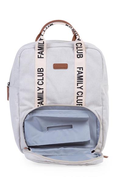 Child Home / Family Club Bag Sırt Çantası Kanvas Gri