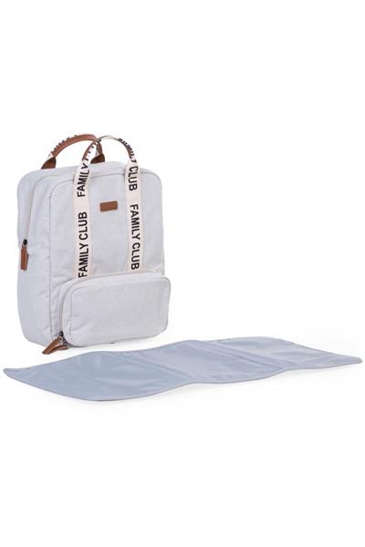 Child Home / Family Club Bag Sırt Çantası Kanvas Gri