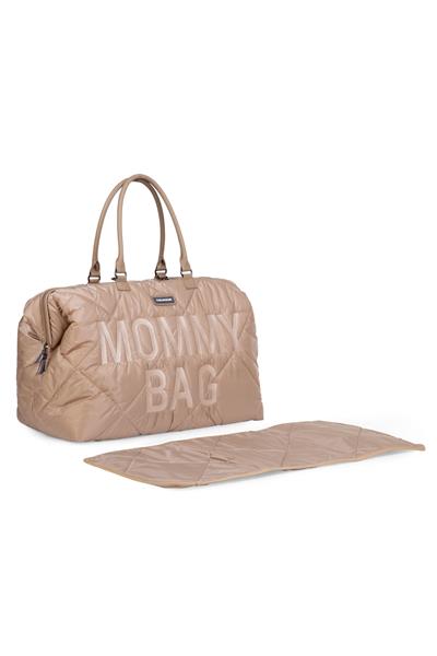 Child Home / Mommy Bag, Anne Bebek Bakım Çantası Puffy Bej