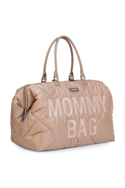 Child Home / Mommy Bag, Anne Bebek Bakım Çantası Puffy Bej