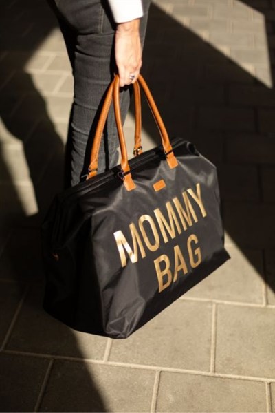 Child Home / Mommy Bag, Anne Bebek Bakım Çantası SiyahGold