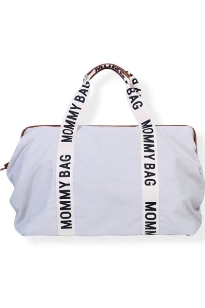 Child Home / Mommy Bag Çanta, Signature Kanvas Krem