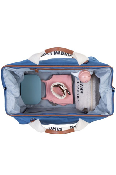 Child Home / Mommy Bag Çanta, Signature Kanvas İndigo