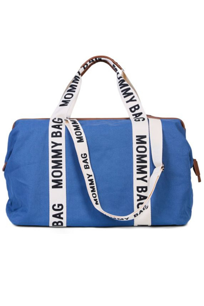 Child Home / Mommy Bag Çanta, Signature Kanvas İndigo