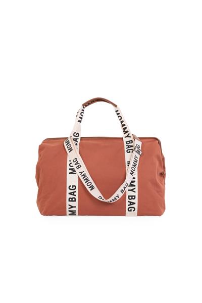 Child Home / Mommy Bag Çanta, Signature Kanvas Kiremit