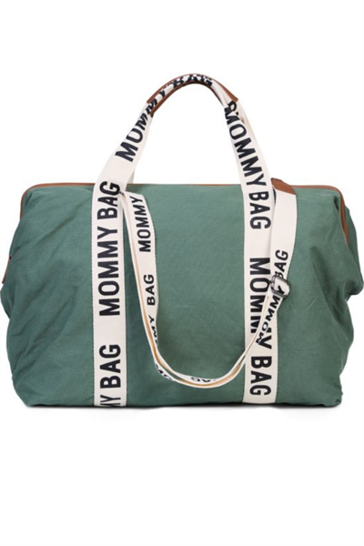 Child Home / Mommy Bag Çanta, Signature Kanvas Yeşil