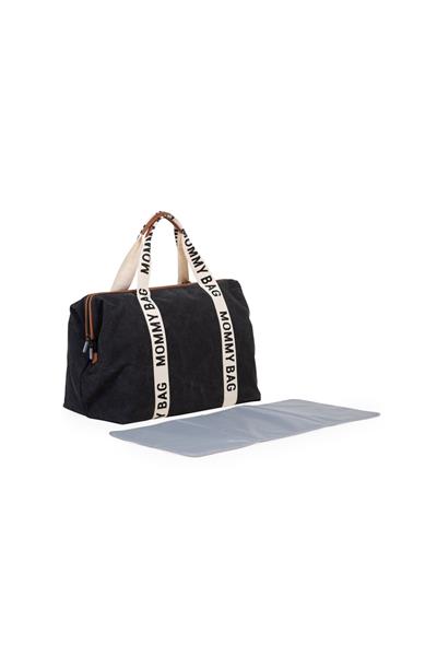 Child Home / Mommy Bag Çanta, Signature Kanvas Siyah